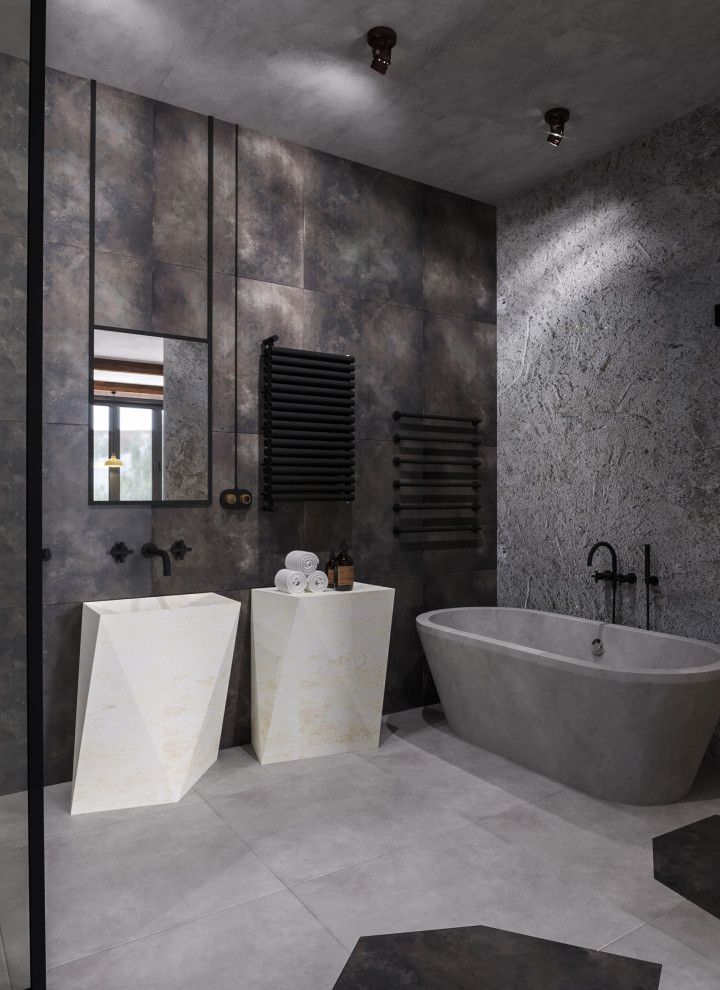 ЖК "Мосфильмовская". Дизайн-проект в стиле Loft