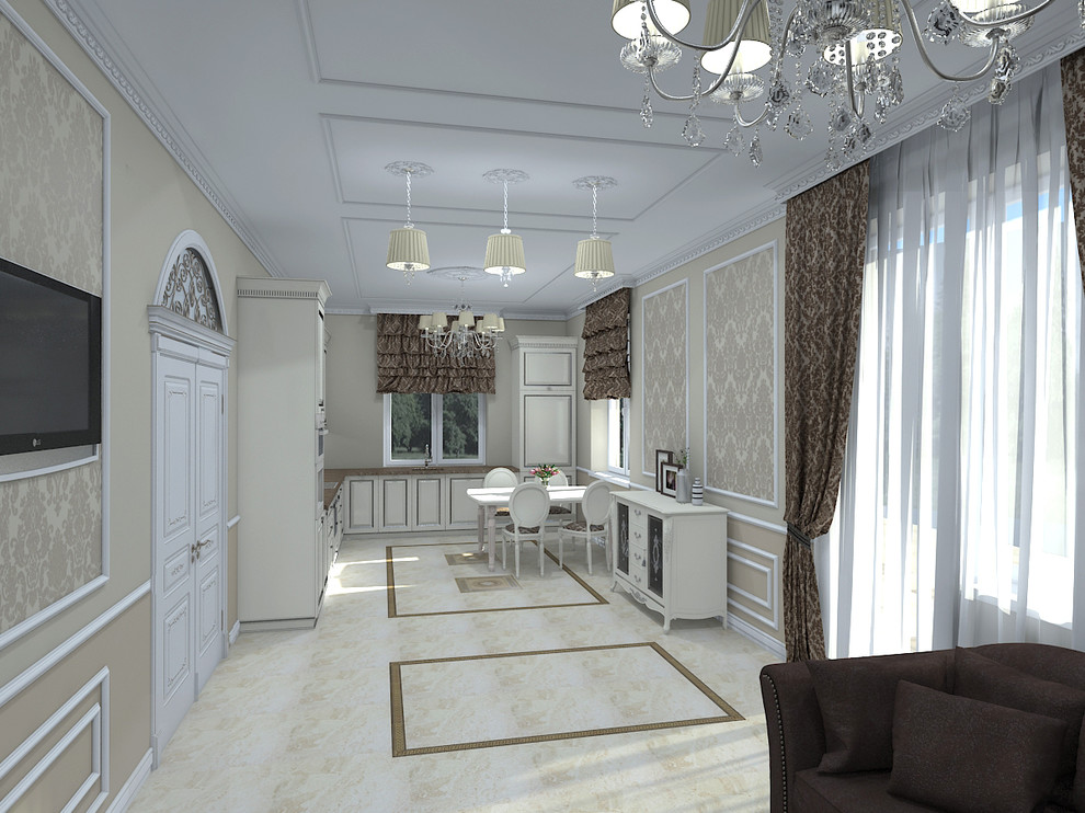 Дом в стиле неоклассики.