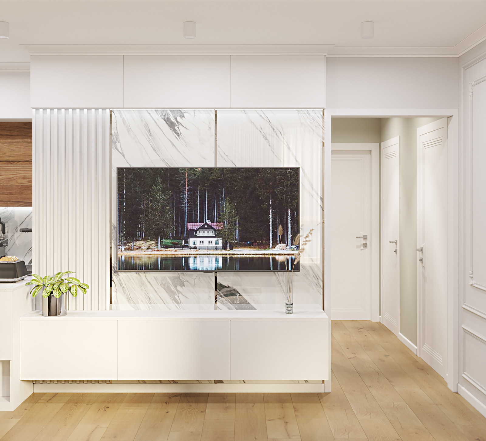 Дизайн-проект квартиры ЖК Поколения. S=78,3 м2