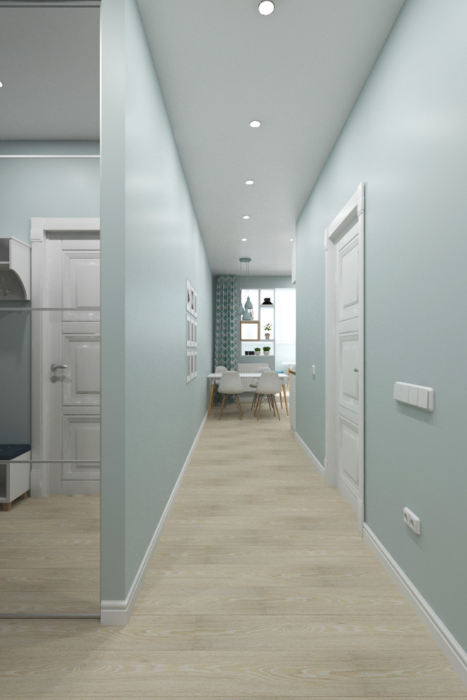 Обложка проекта: Дизайн двухкомнатной квартиры 65 м2 в скандинавском стиле