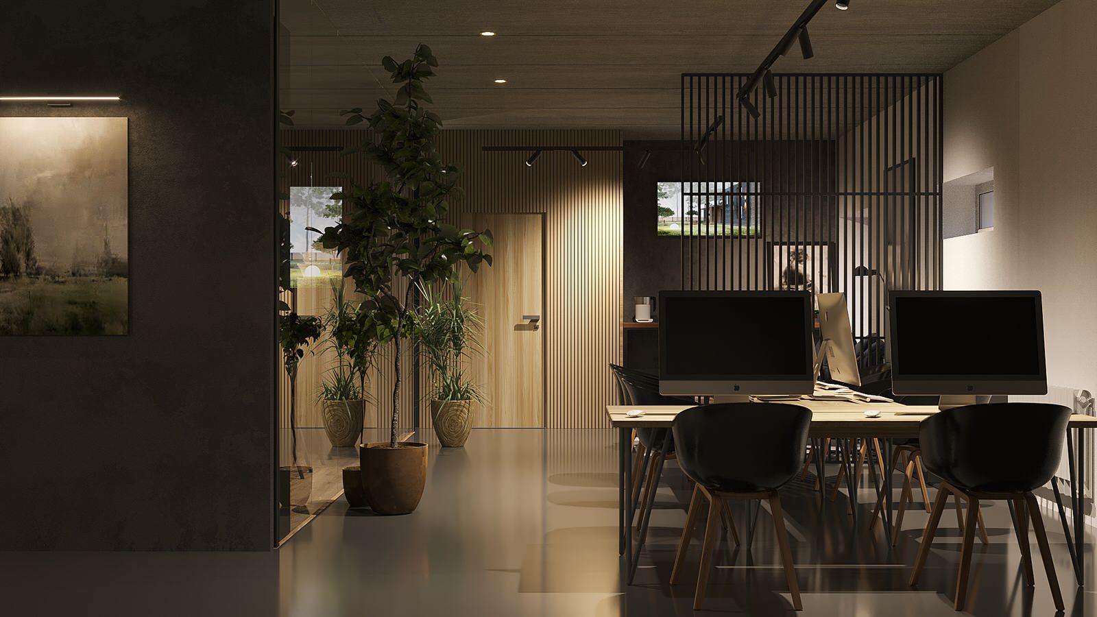 Обложка проекта: Интерьер офиса 84 м2. Современной строительной компании. г. Курск