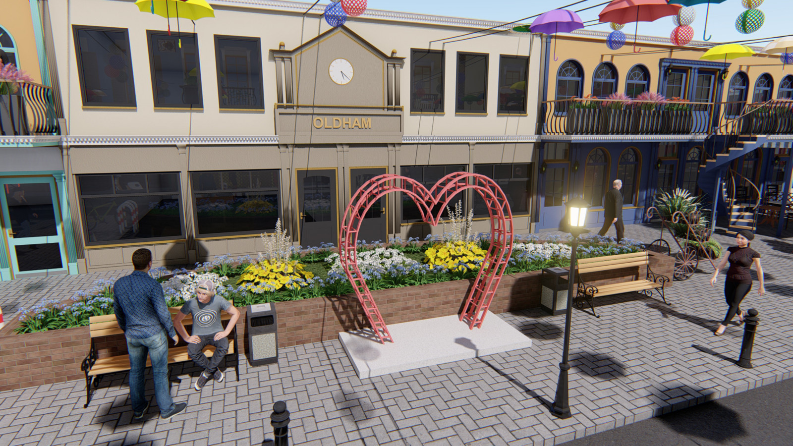 Архитектурный дизайн-проект "Французский Бульвар" в г. Волжский