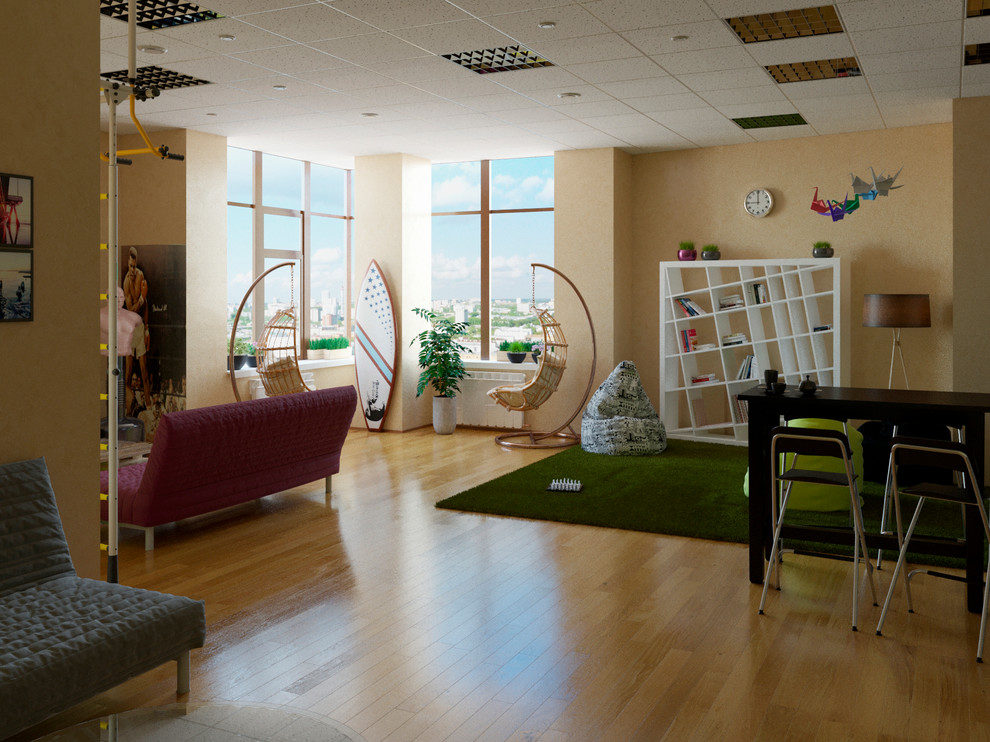 Обложка проекта: Комната отдыха в офисе.