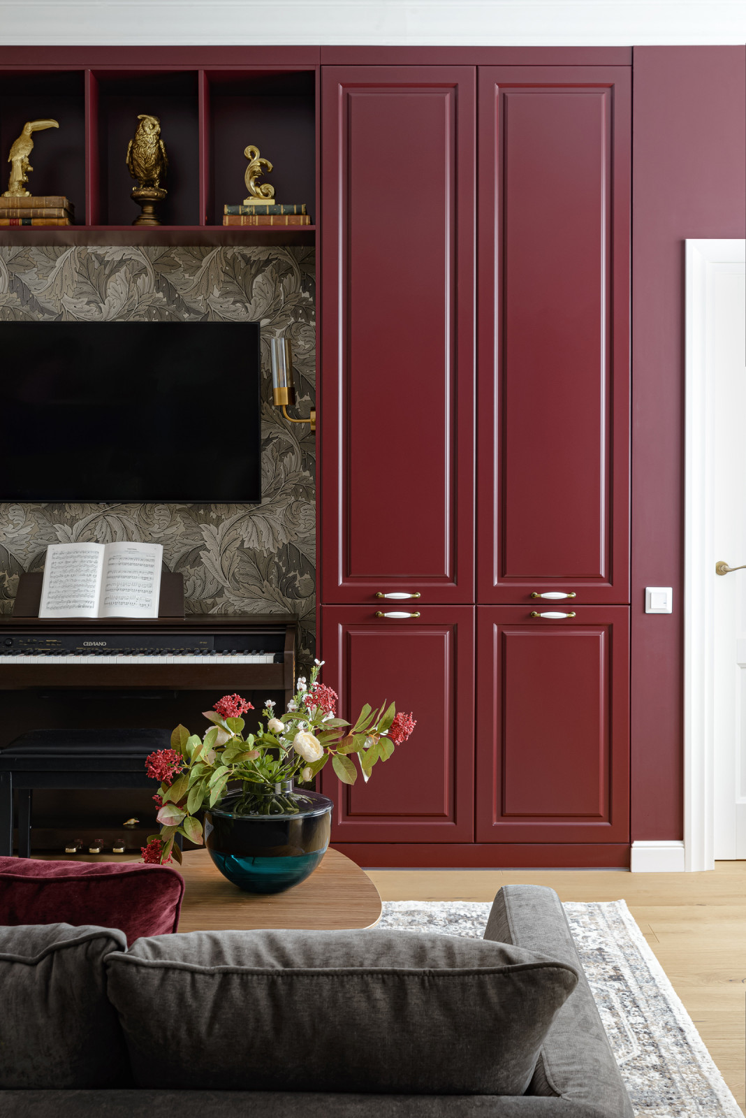 Интерьер квартиры 85кв.м. жк Бульварный Переулок