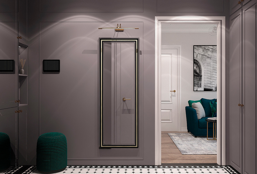 Двухкомнатная квартира 42.4кв.м.