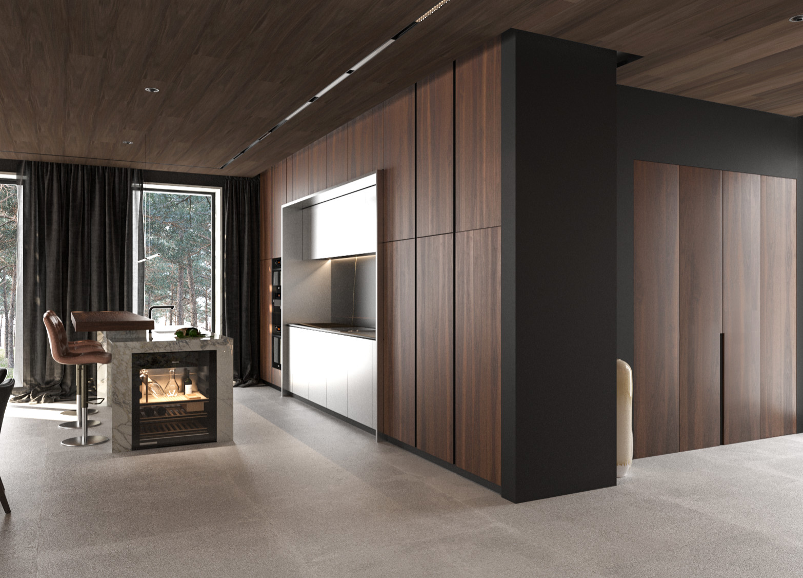 Private house interior Stoyanka