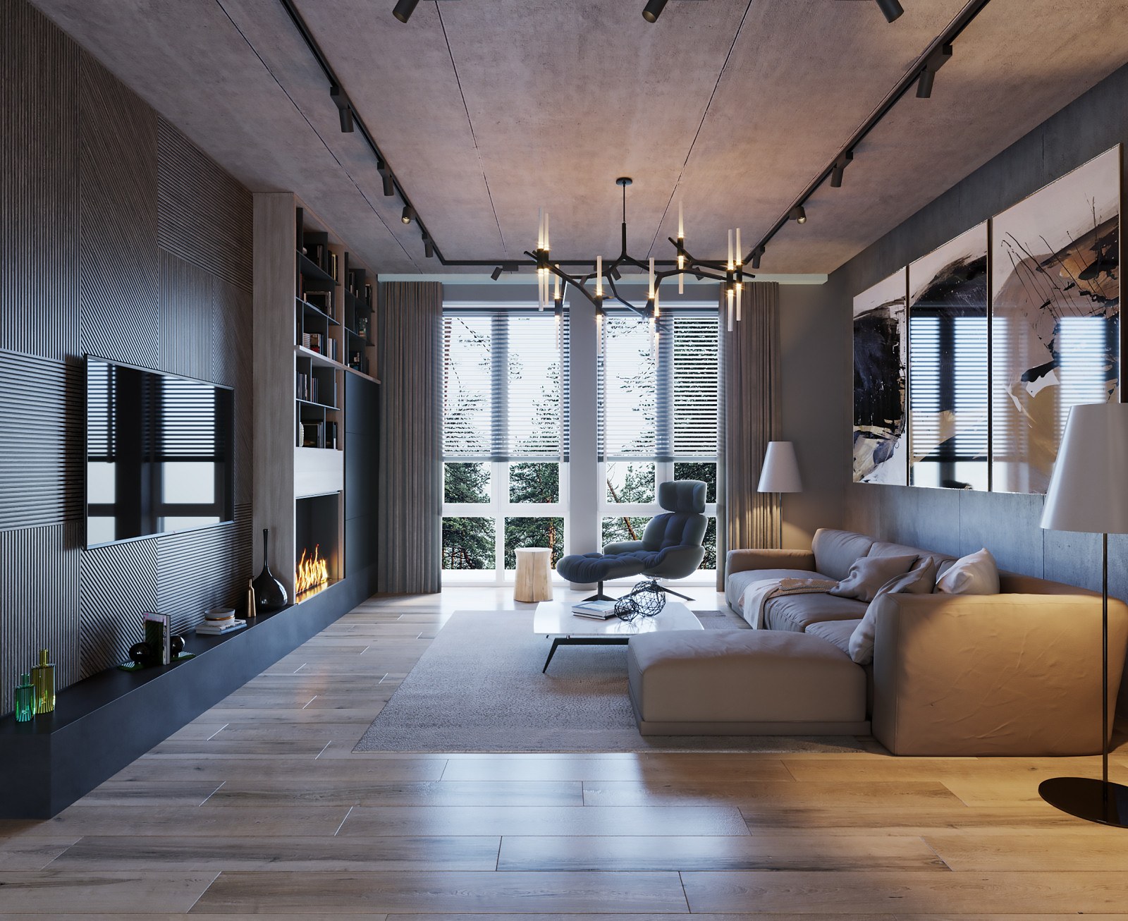 Любовь и сосны