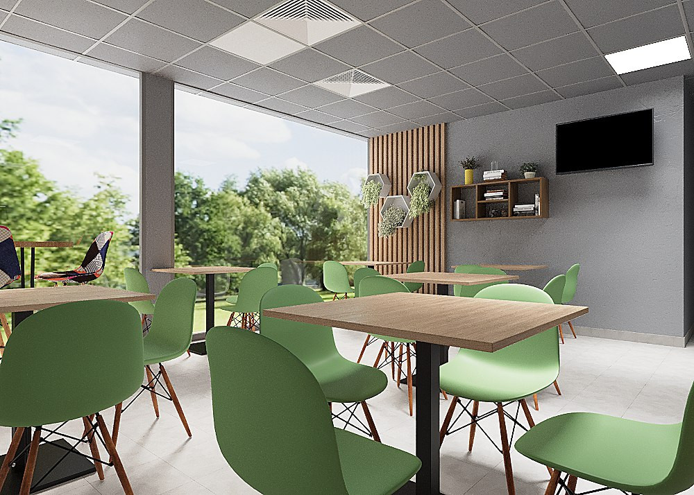 Служебный ресторан в гостинице Hilton