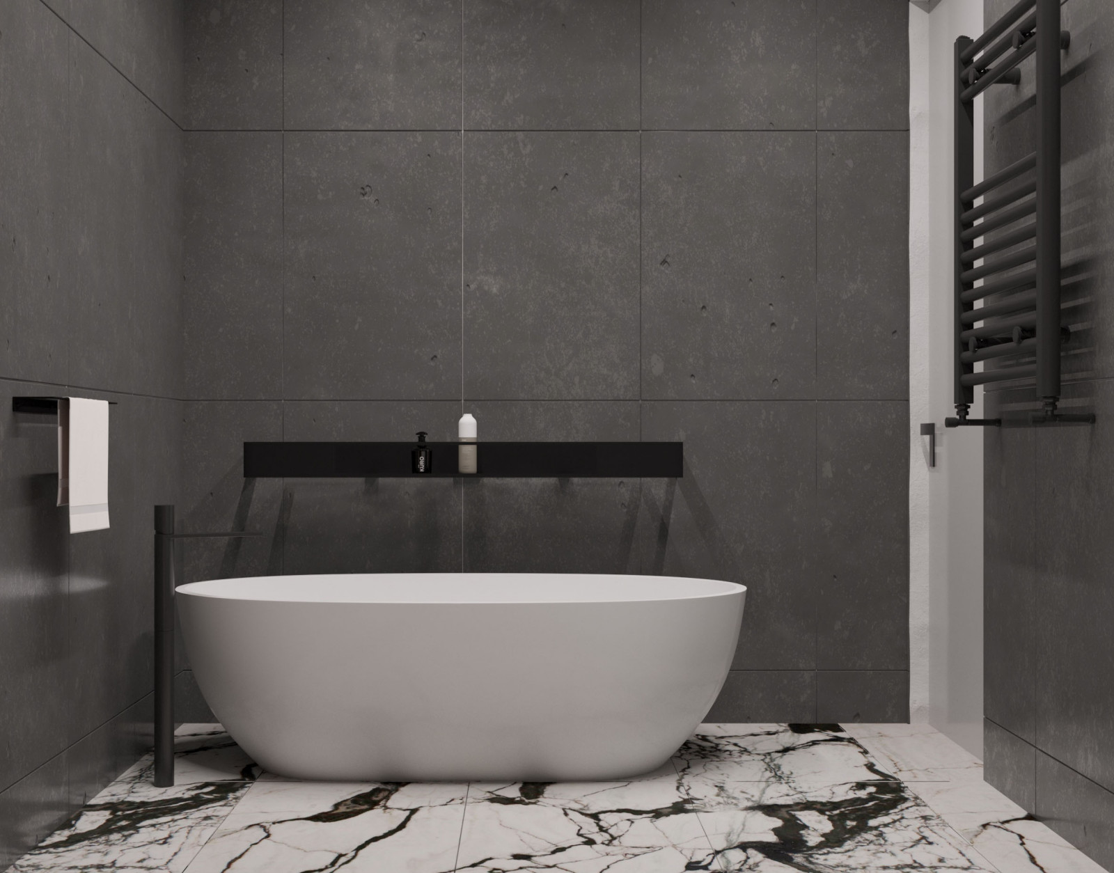 Современный интерьер двухуровневой квартиры 2