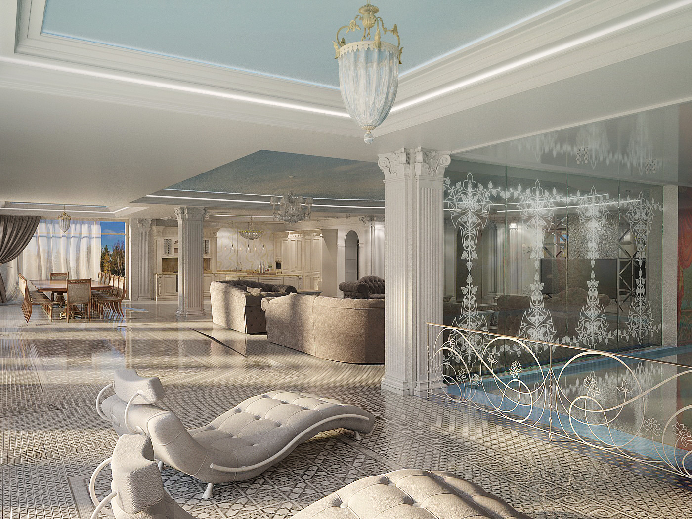 СПА - зона жилого дома