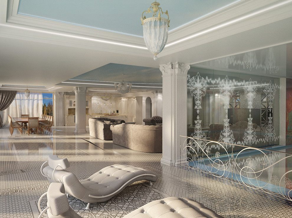 СПА - зона жилого дома