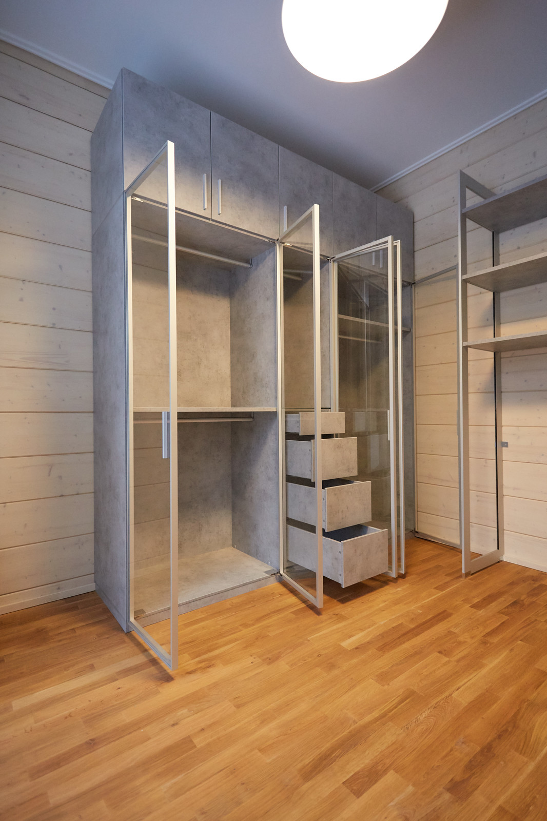 Гардеробная комната RPS (серебро) & Cornice raumplus