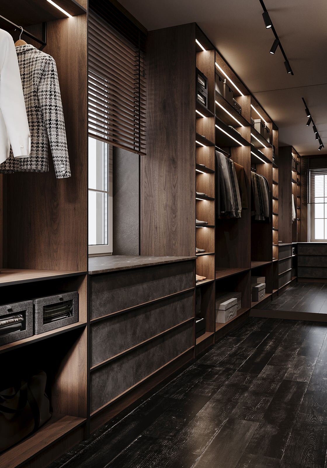 Интерьер загородного дома кардинально отличающийся от домов в округе