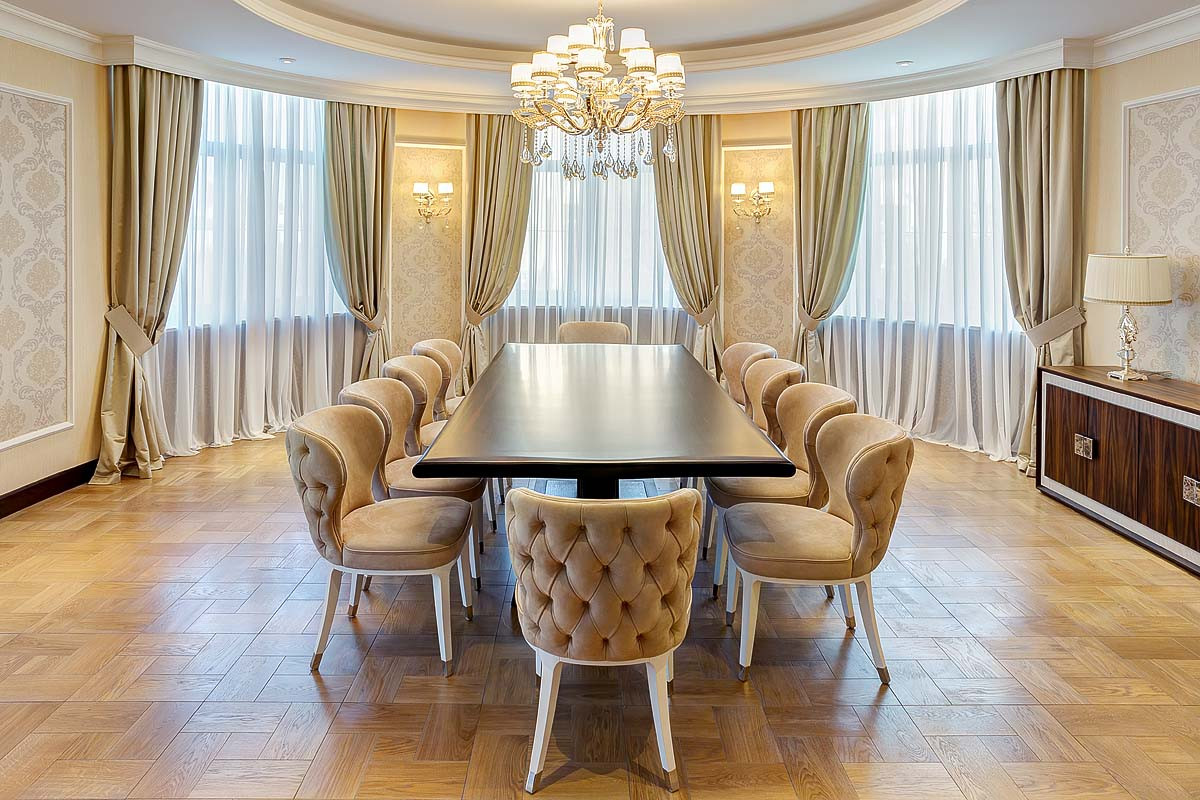 Дом в бежевых тонах