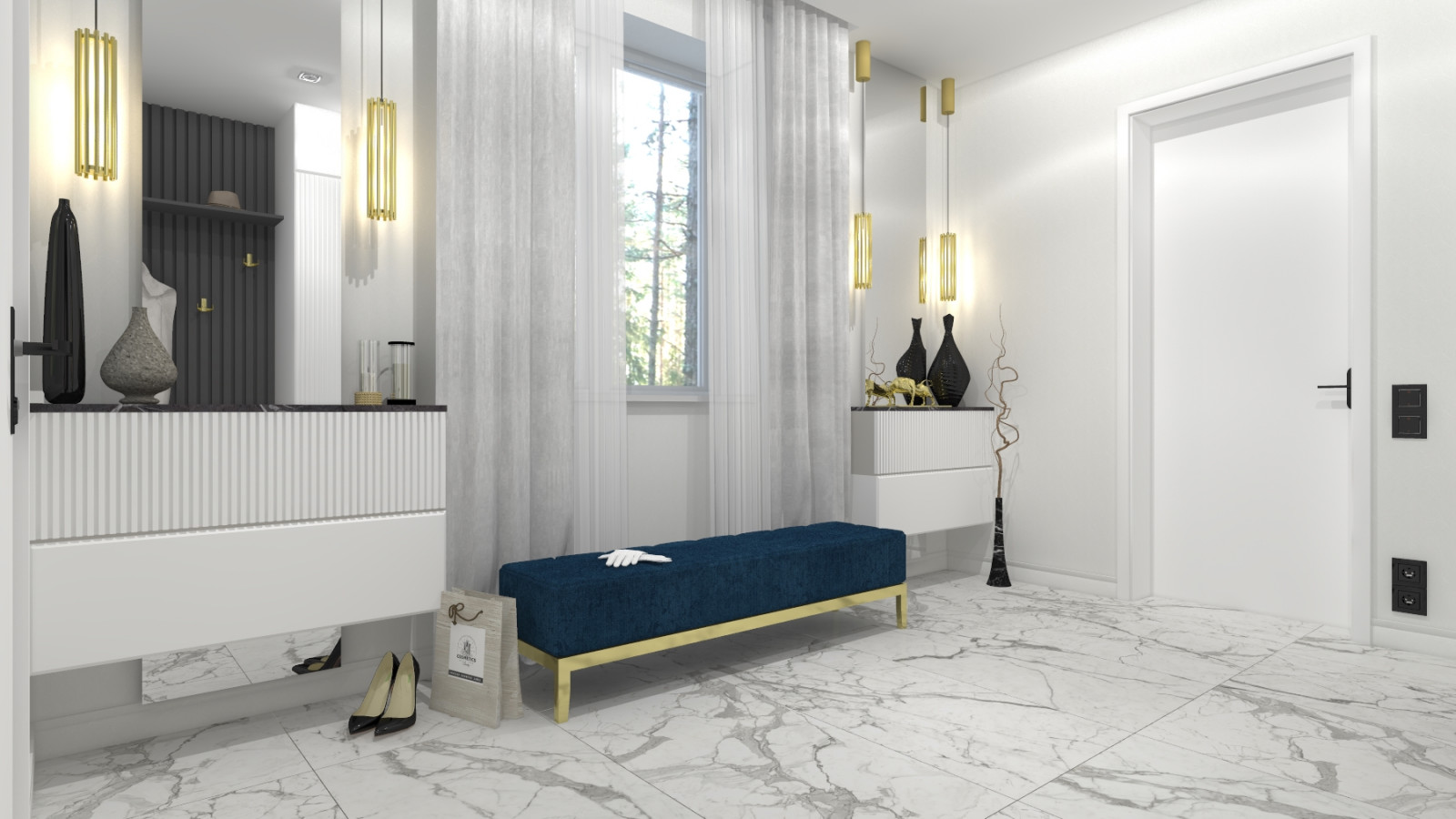 ДОМ В РОСЛАВЛЕ В СИНИХ ОТТЕНКАХ