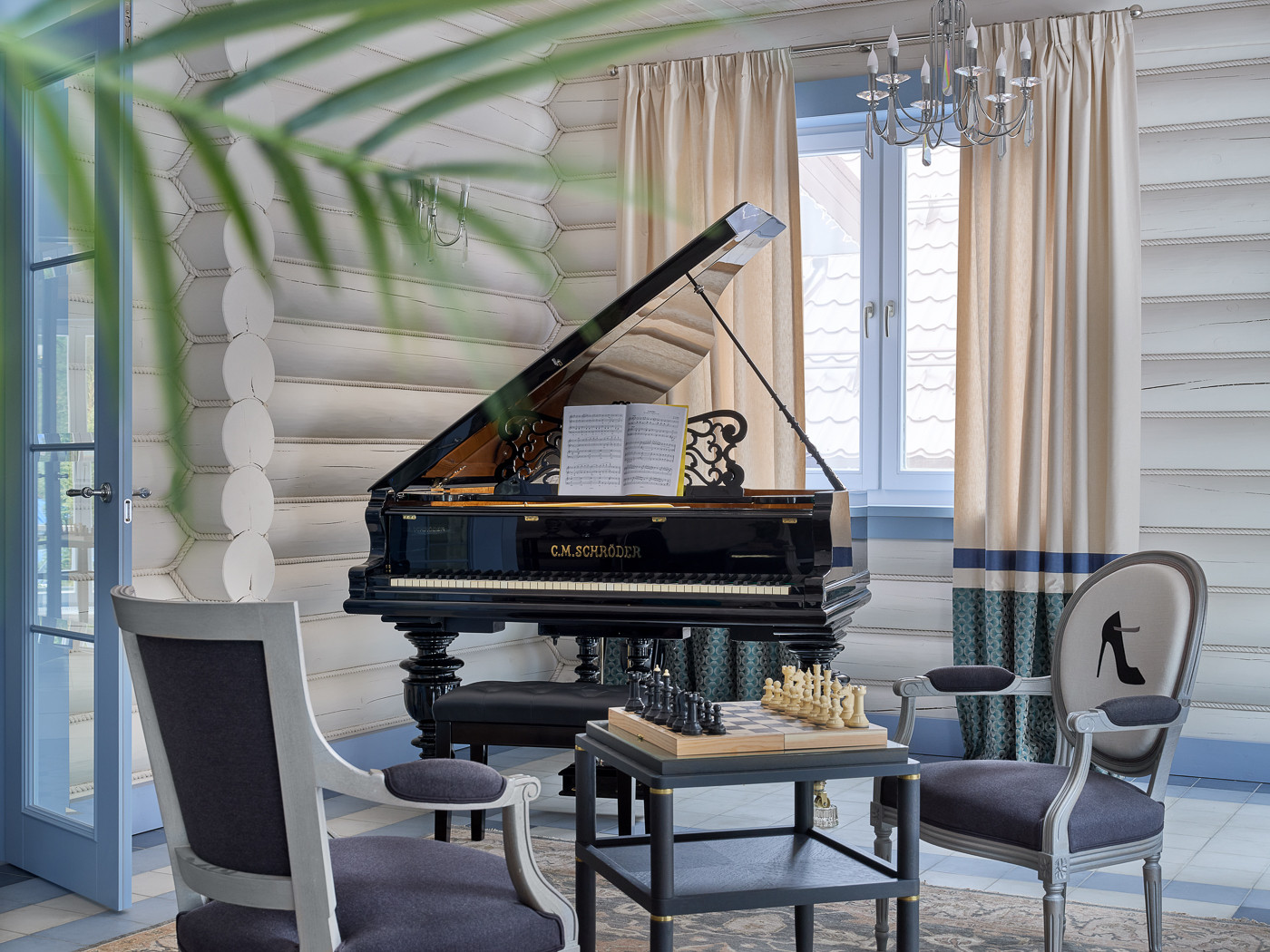 Стилизация дома в КП "Заповедный бор"