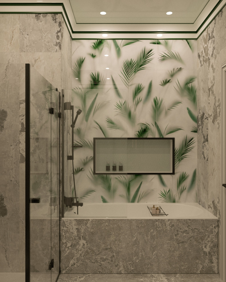 Ванная ЖК Суббота "Пальмовая ветвь"