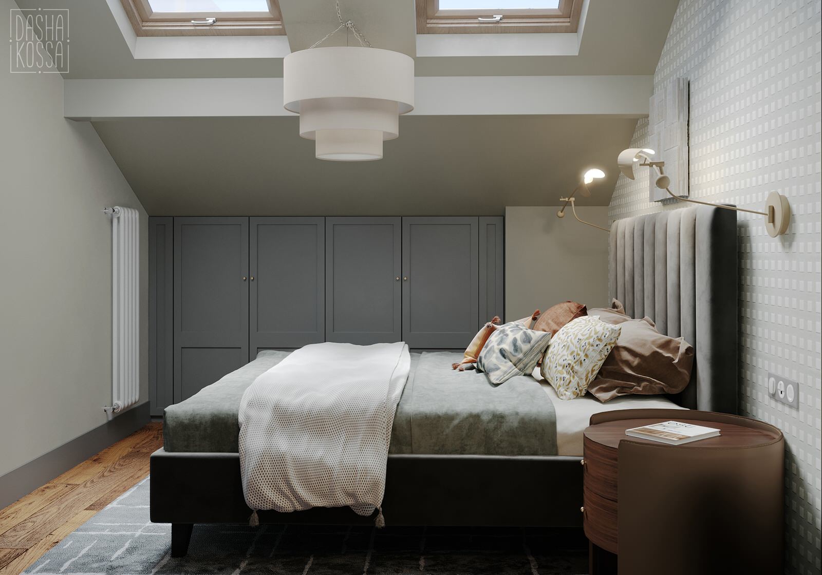 Двухуровневая квартира для загородной жизни в комфортных условиях