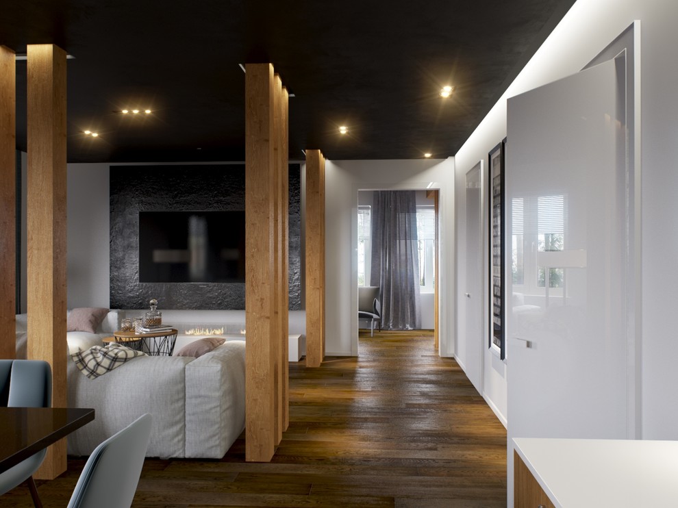 Дом в соснах