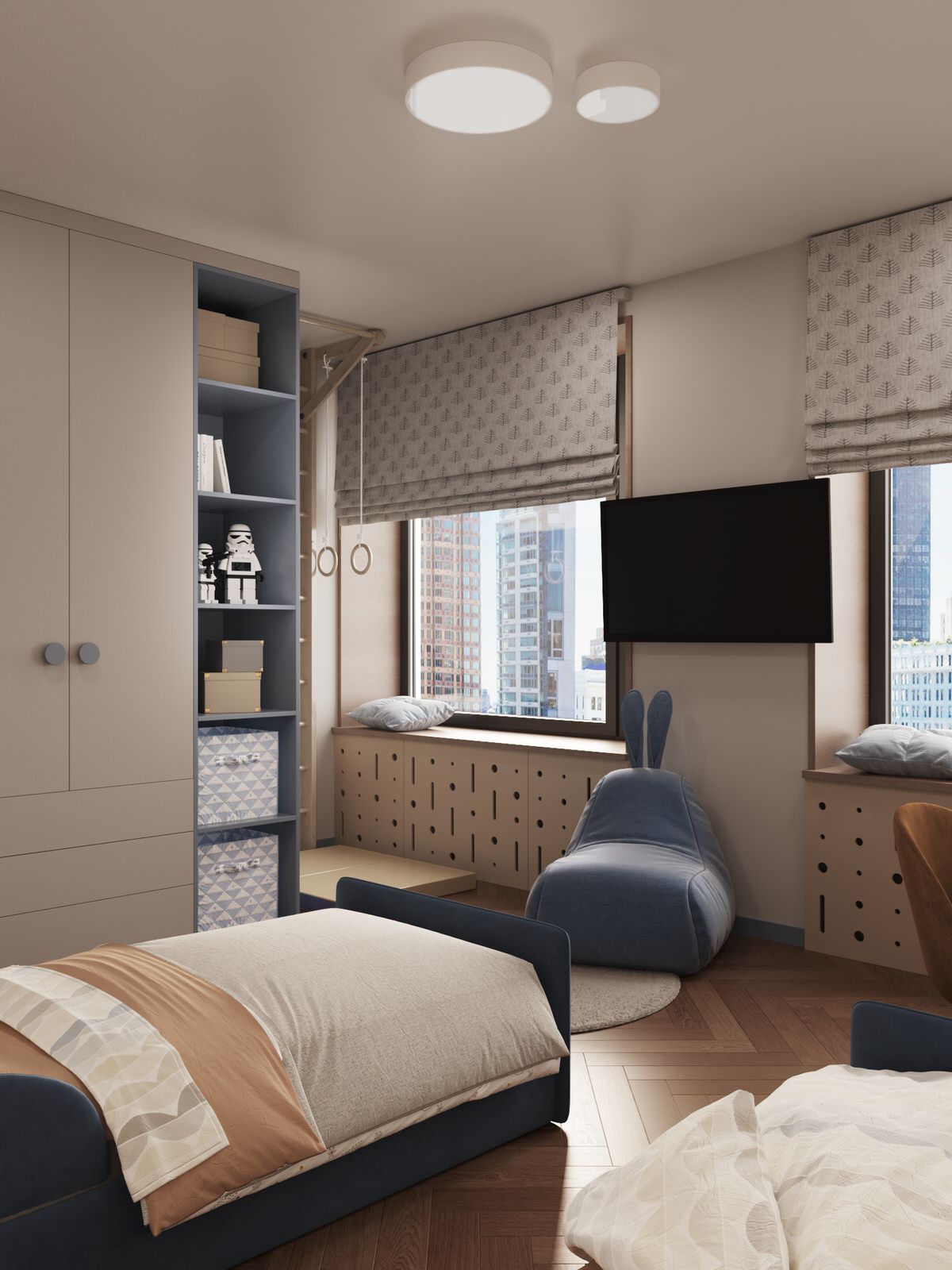 Проект квартиры 78 кв.м., ЖК Чикаго