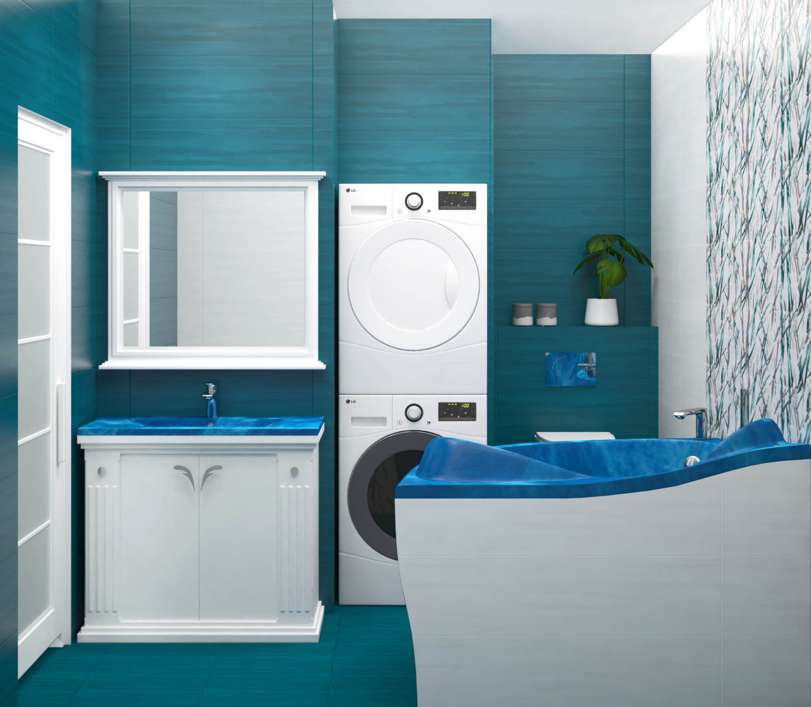 Обложка проекта: Решение для ванной 5