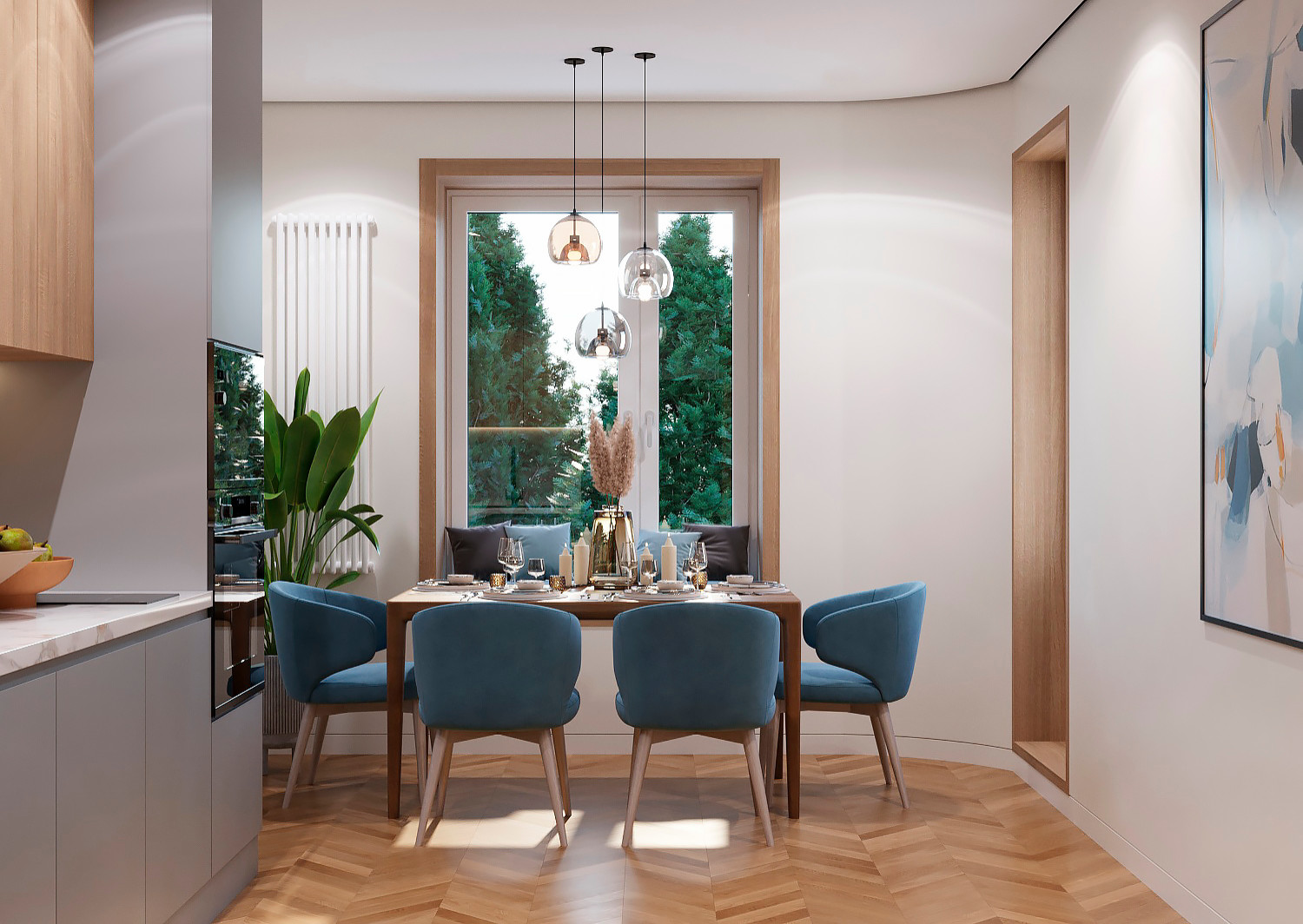 ЖК "ЖУКОВКА" синее исполнение