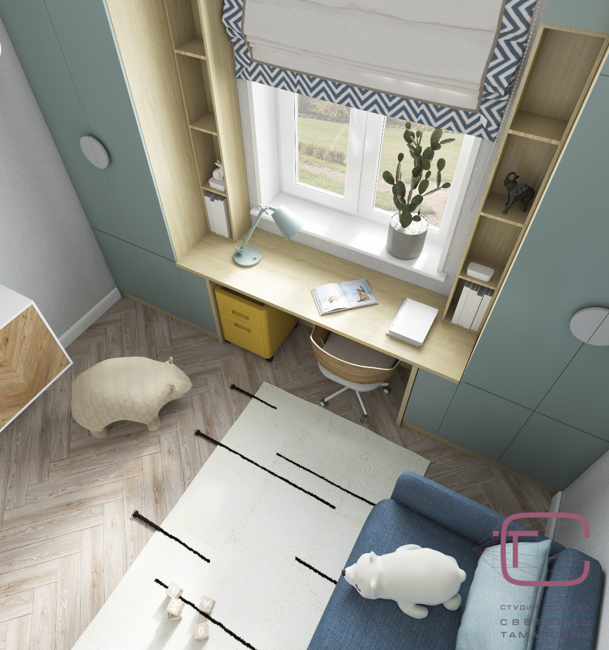 Интерьер частного дома в КП Заря-1