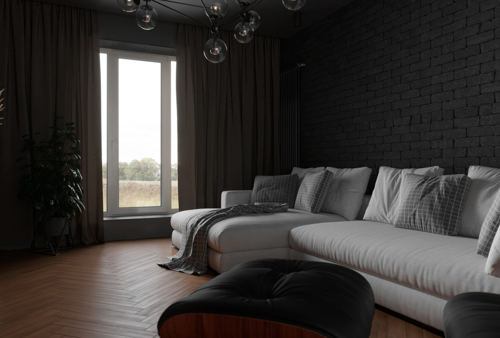 Дизайн проект таунхауса в Мегаполис Парке