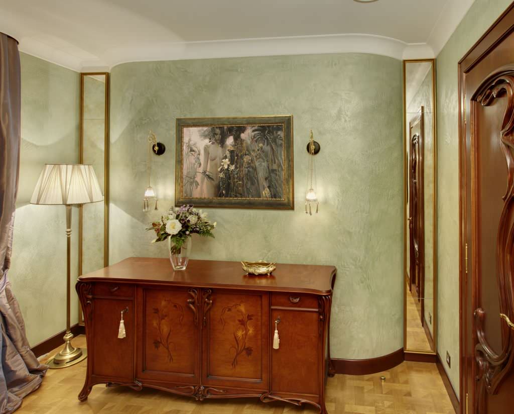 квартира в стиле русского модерна