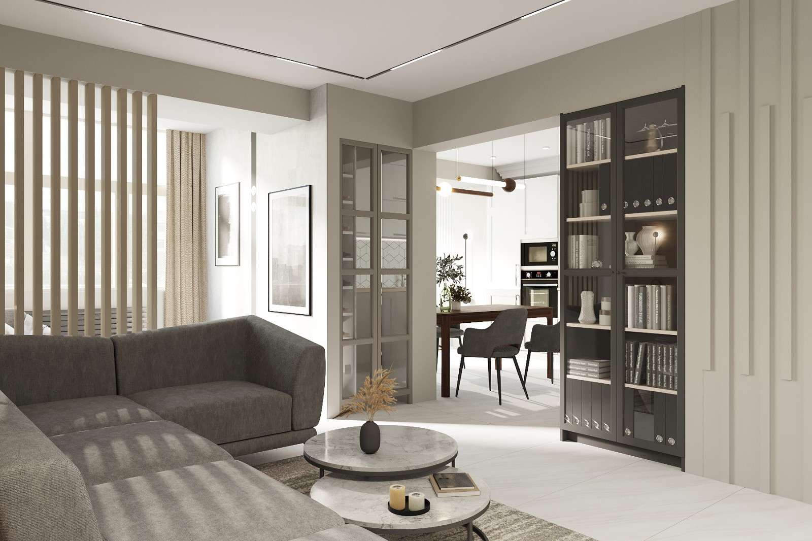 Уютная и светлая квартира с видом на реку для молодой пары