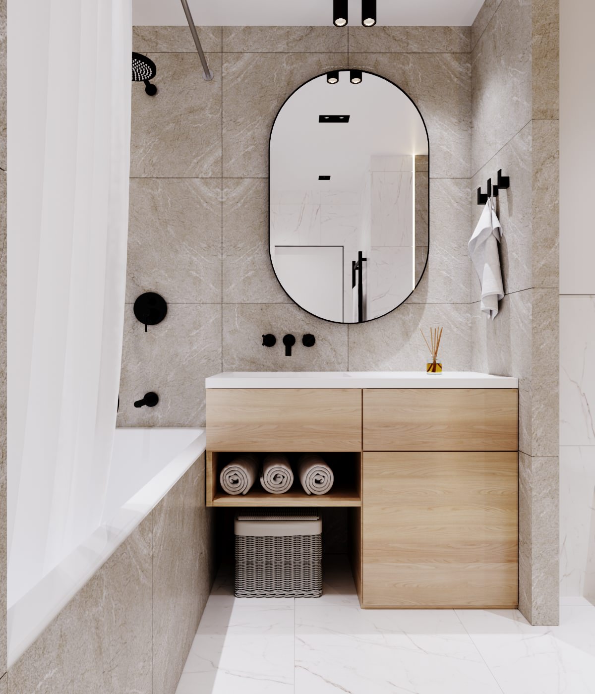 Минимализм в квартире на Басаргина