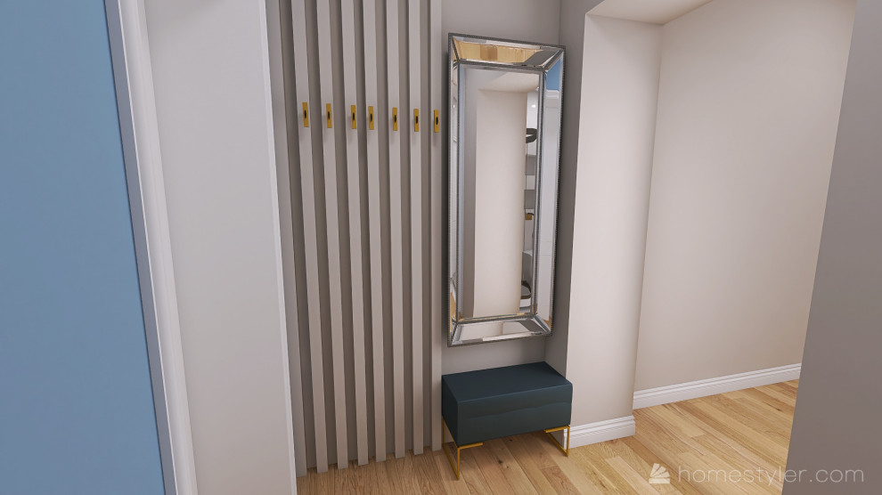 Проект двухкомнатной квартиры