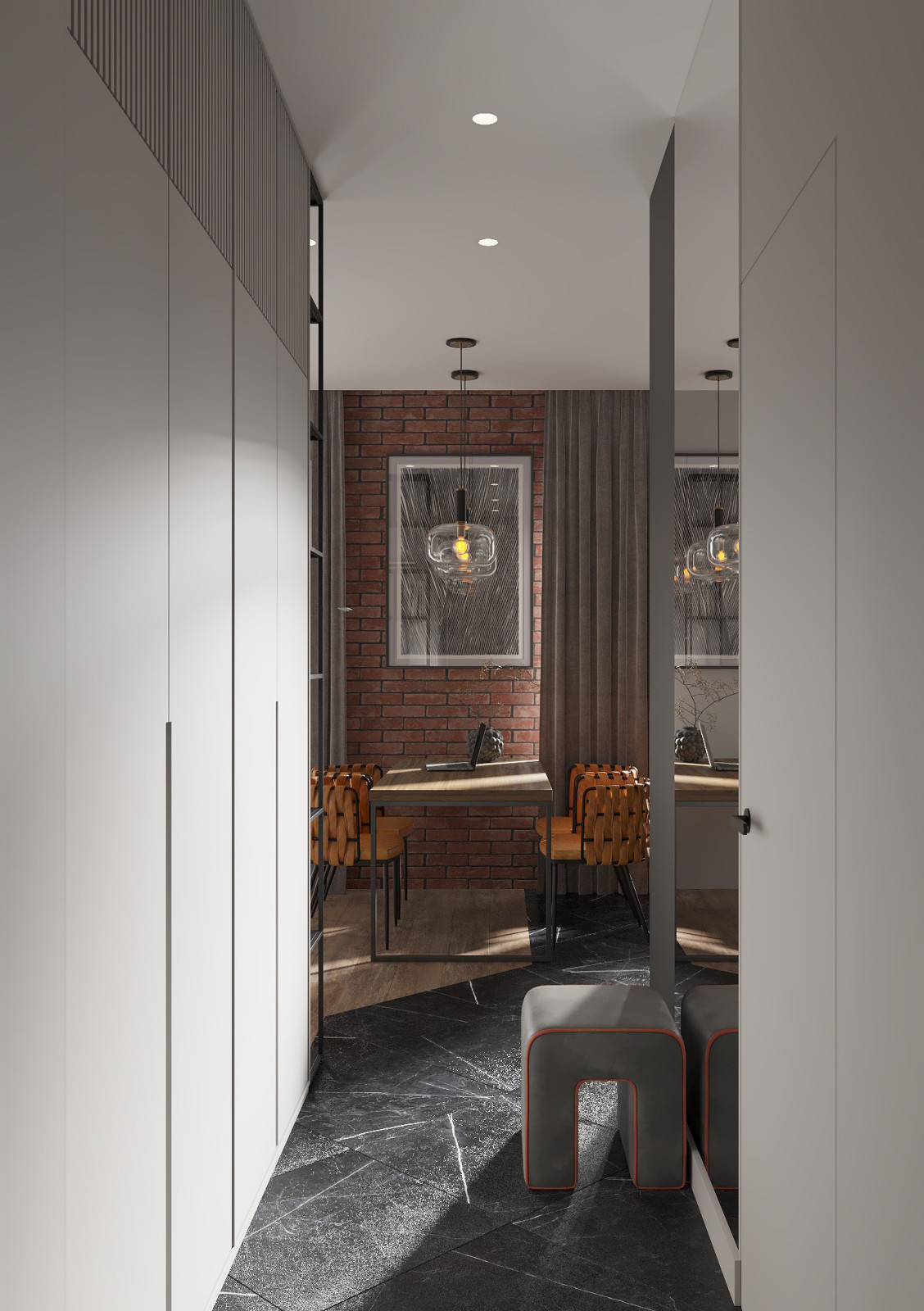 Квартира в стиле лофт