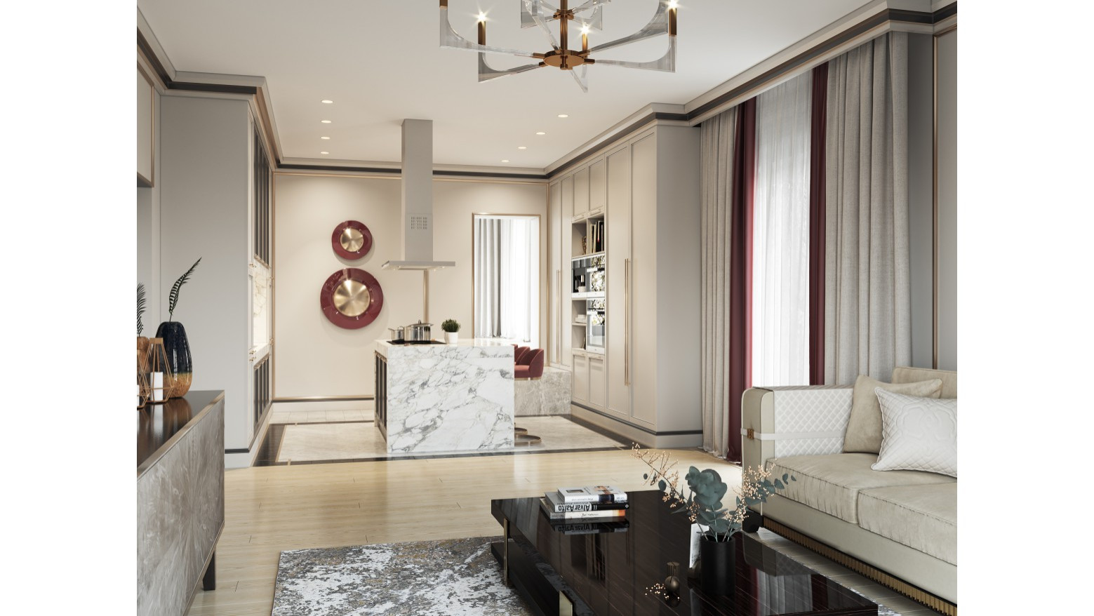 Дом в сосновом бору. Дизайн-проект трёхэтажного частного дома. Пермь