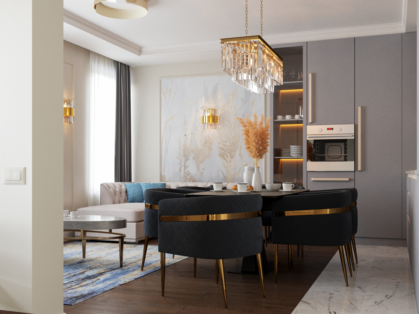 Обложка проекта: Двухэтажная квратира в квартале Декабристов