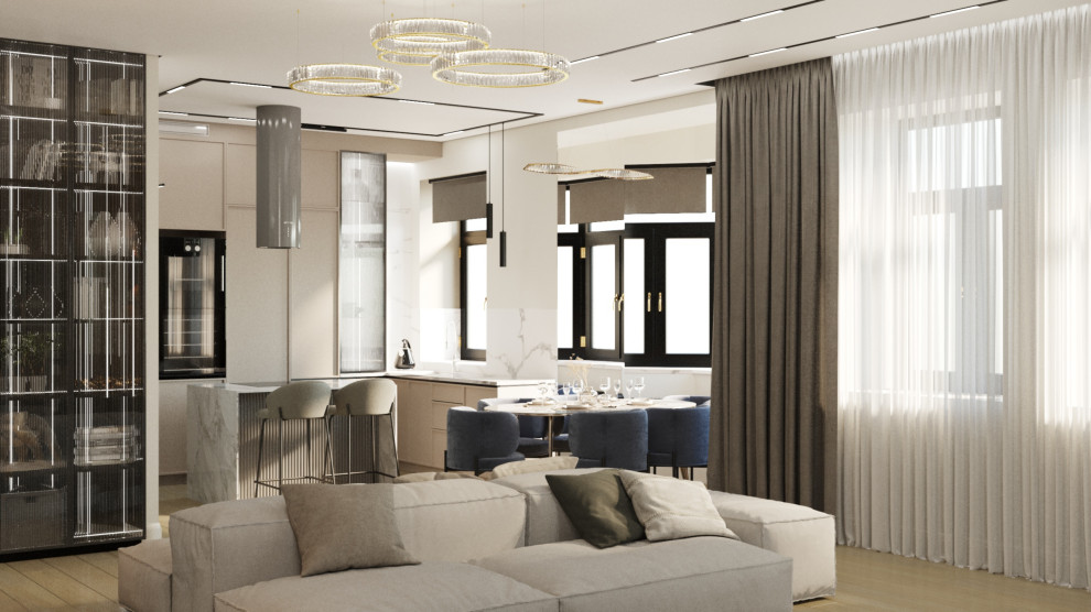 Дизайн проект квартиры в сталинке