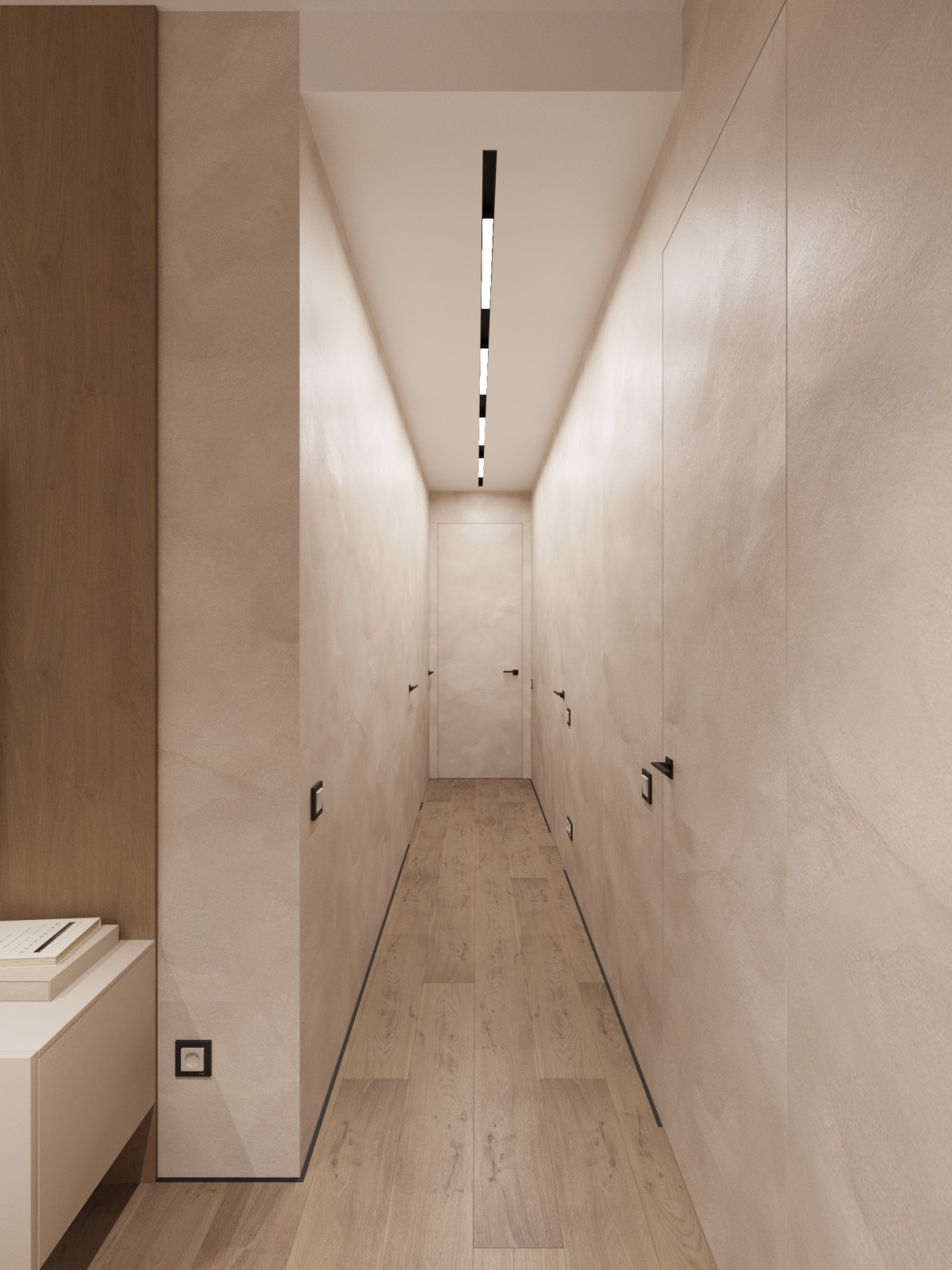 Дизайн проект - Квартира 80 м2 для многодетной семьи с двумя детскими комнатами