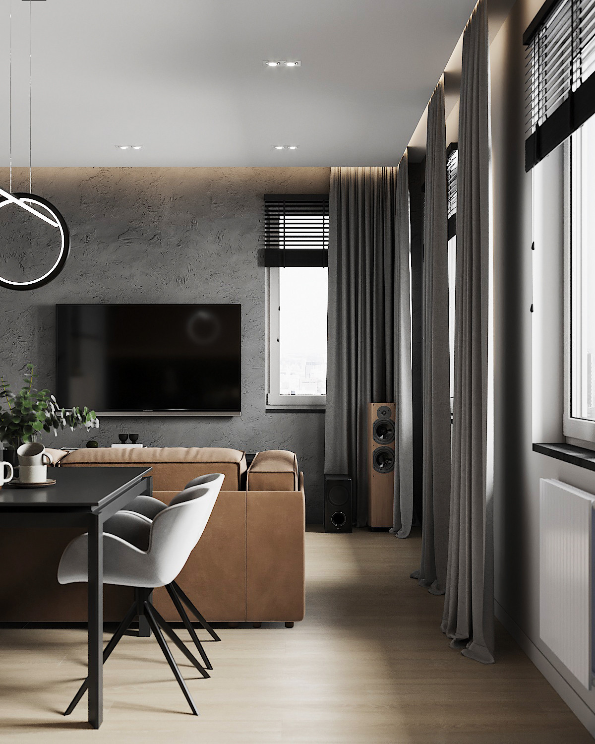 кухня-гостиная