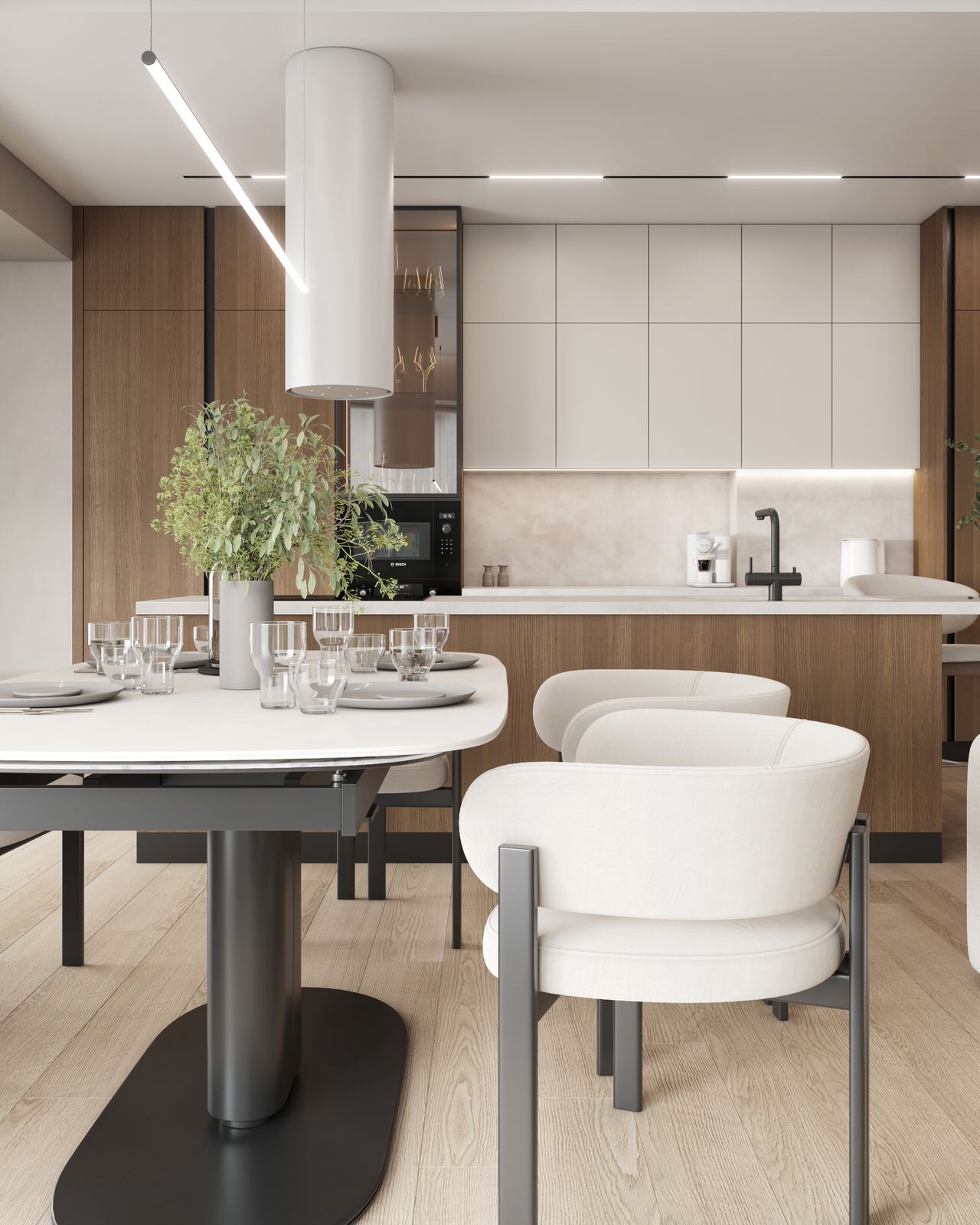 ЖК Sky House, квартира для семьи с двумя детьми