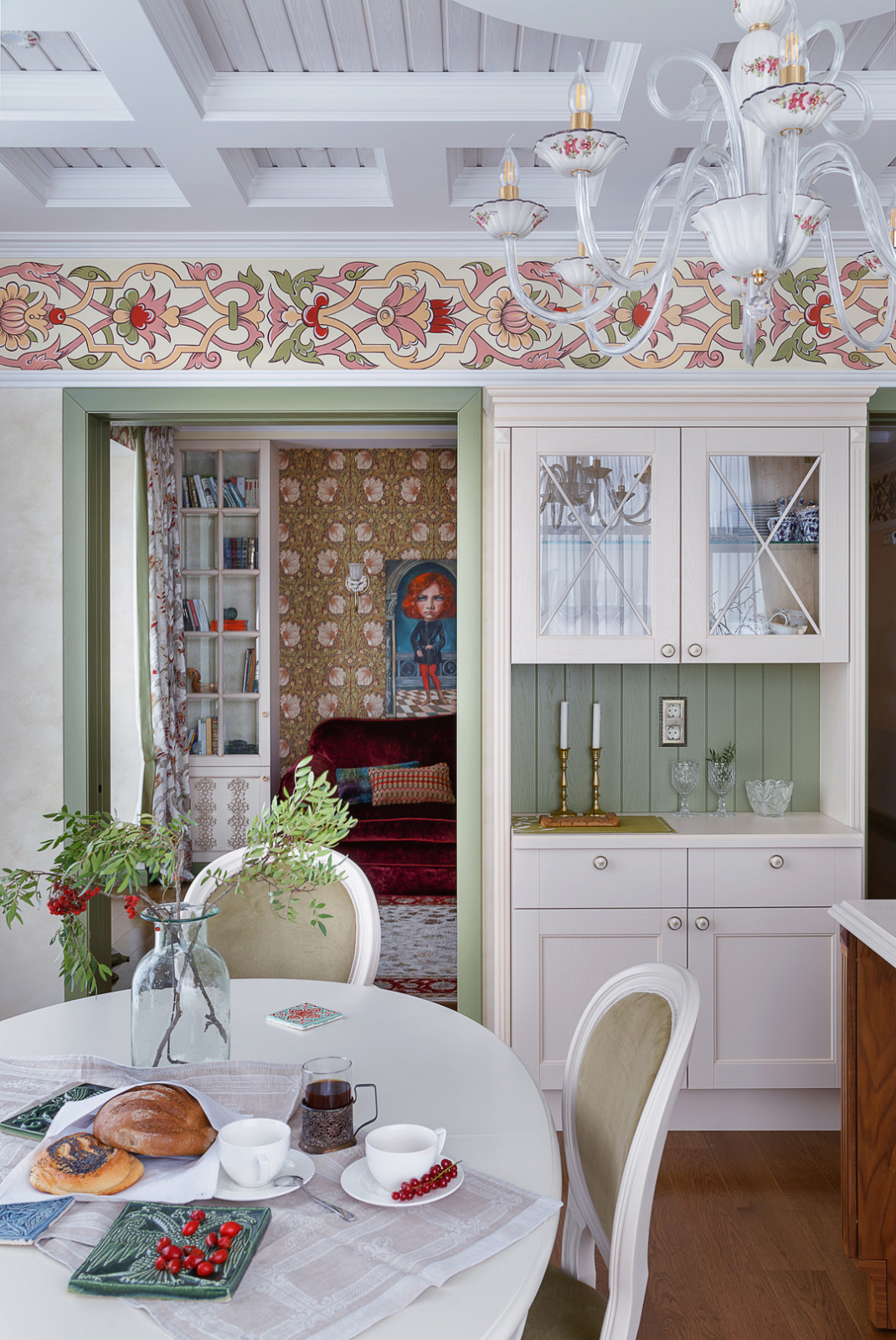 Квартира в русском стиле