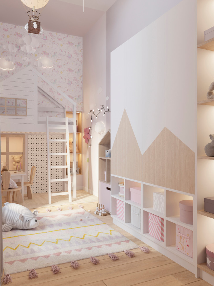 Интерьер квартиры для молодой семьи с тремя детьми