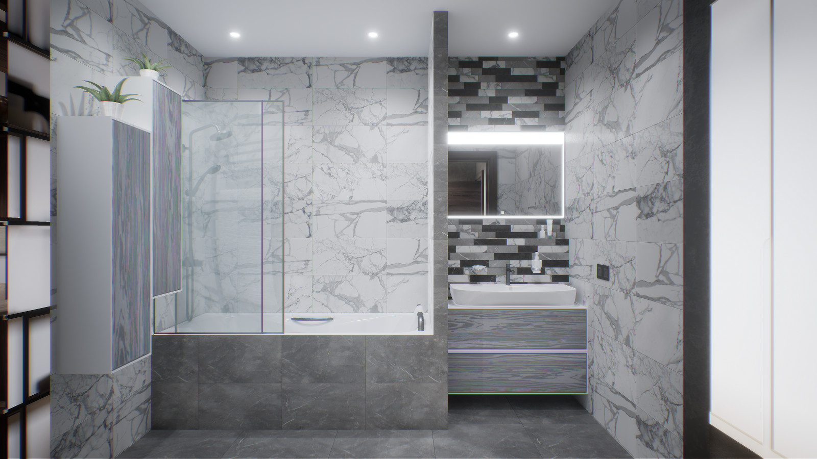 Трехкомнатная квартира в центре Москвы