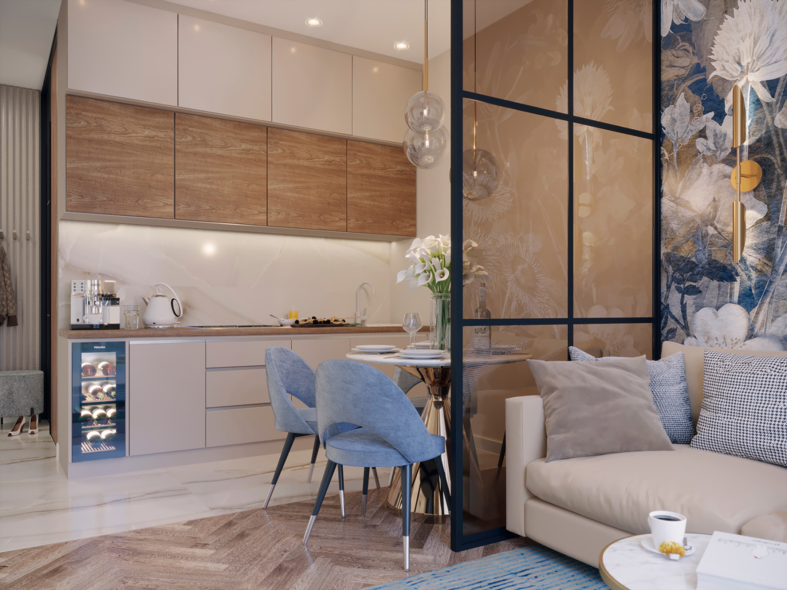 Кухня-гостиная