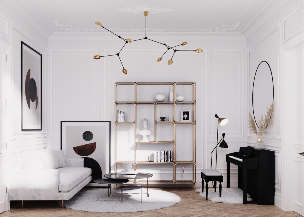 Квартира во французском стиле