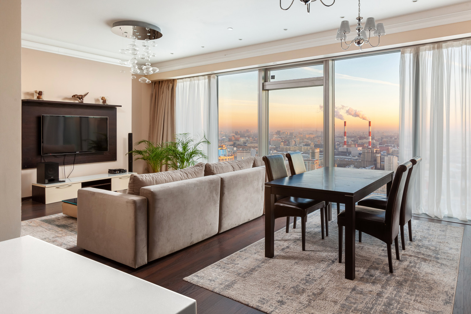 Апартаменты в башне "Москва"