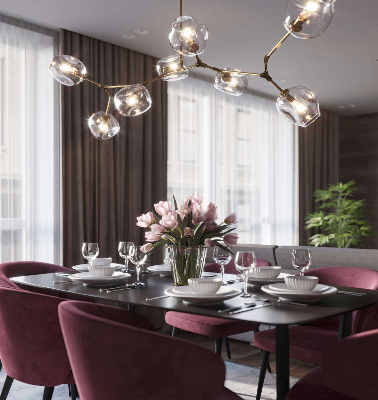 Современные апартаменты в Санкт-Петербурге