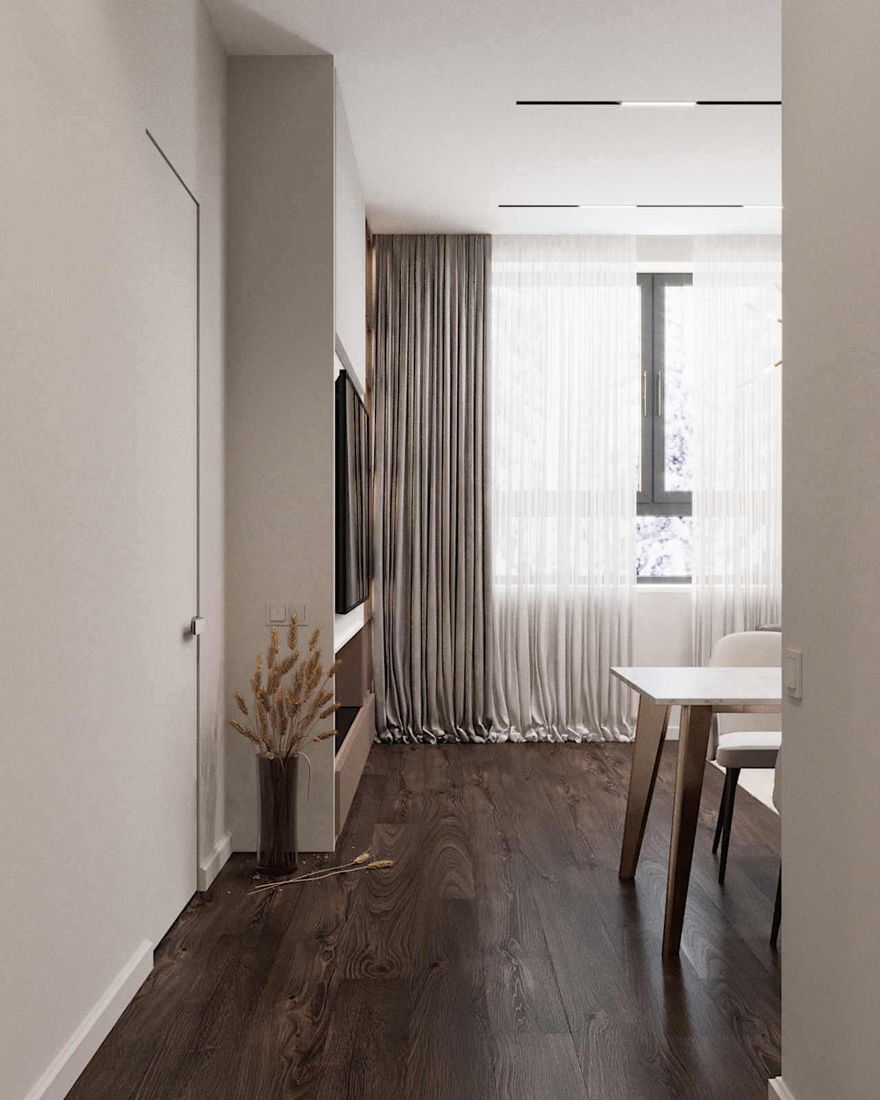 Уютная квартира на Серебрякова 84,8 кв м