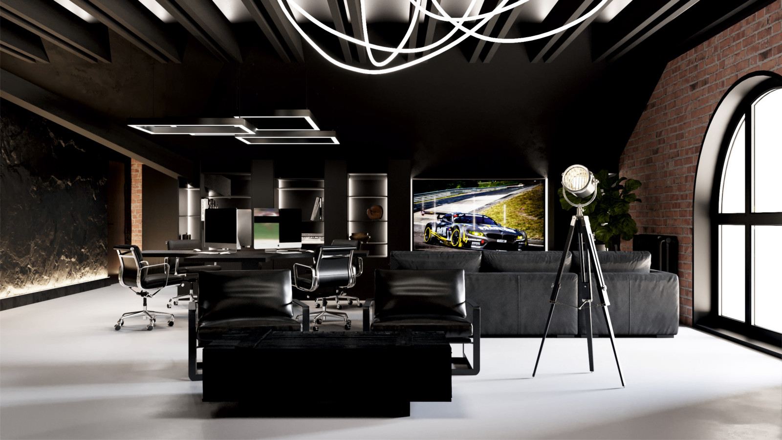 Обложка проекта: Мансарда в стиле Лофт