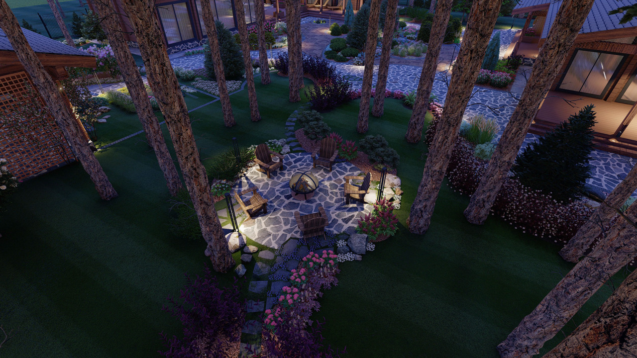 Сад в лесу для всей семьи