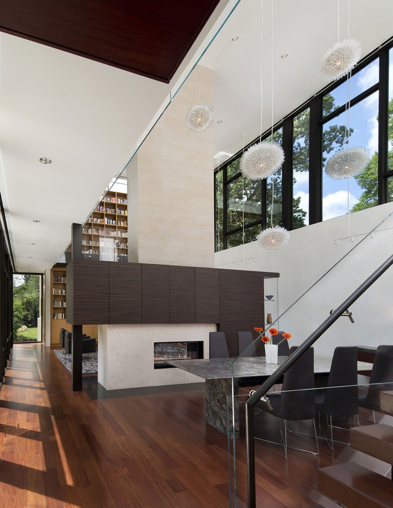 Стеклянные ограждения лестниц